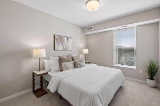Sweet dreams in this primary suite that accommodates a king size bed, large walk-in closet & private bath!