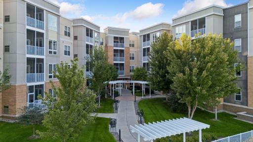 Welcoming community with 58 units offering walkability to shopping, post office, restaurants & more!