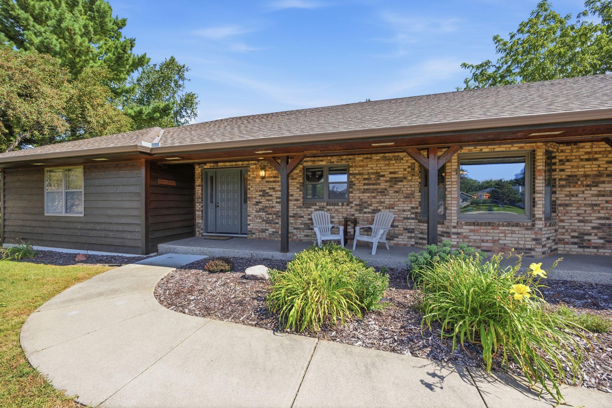 Beautiful front entry