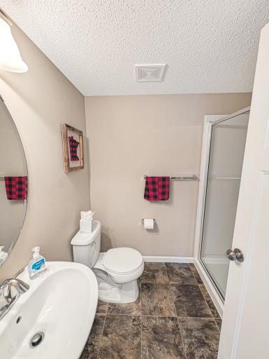 3/4 bath in basement!