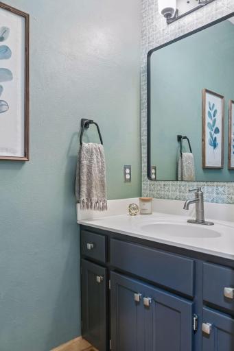 Main floor powder bathroom
