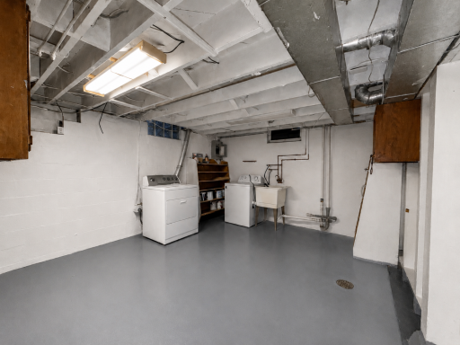 Basement Laundry Room