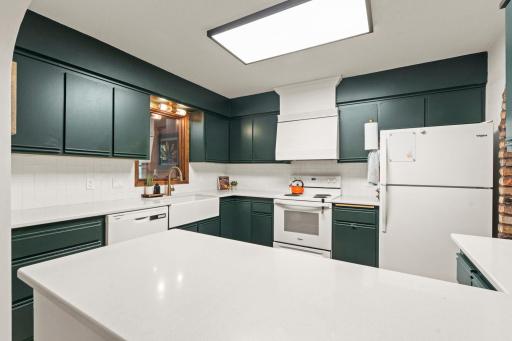View of the kitchen