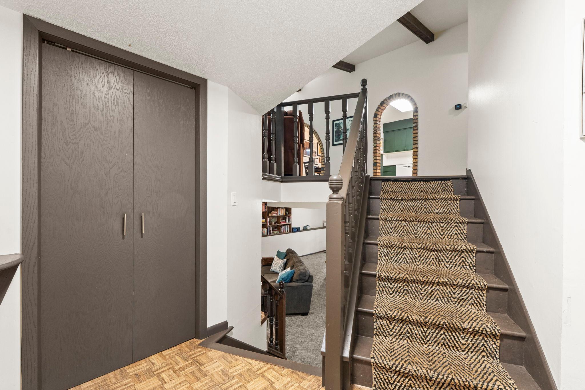 Welcome home to the front entrance!