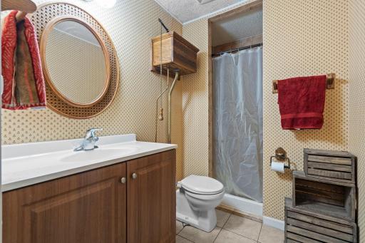 Lower level 3/4 bath
