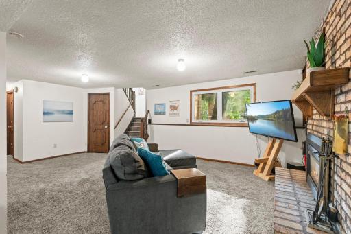 Lower level look out and walk-out in the spacious family room
