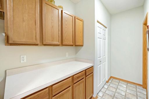 Tons of storage / counter space.