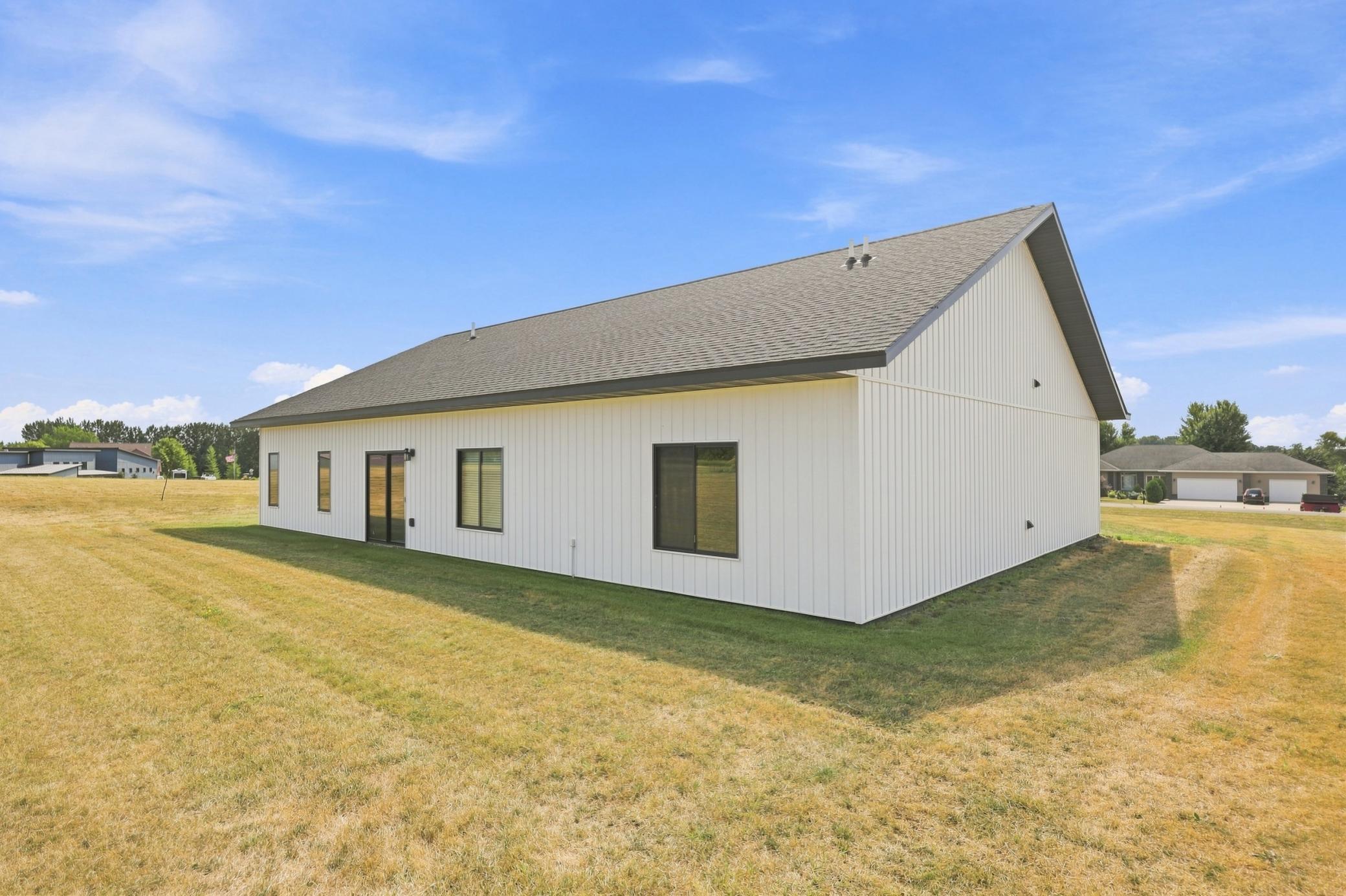 Rear Side view facing Southeast