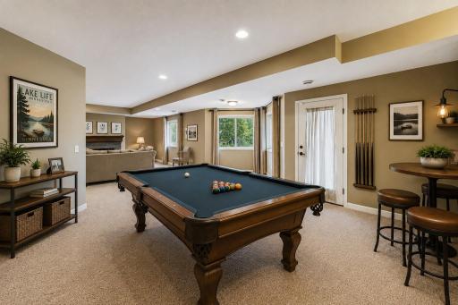 Lower Level Recreation Room