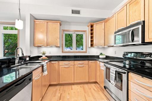 Check out all of the cabinets and storage!