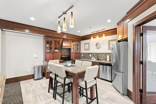 Party Room with full kitchen for entertaining!