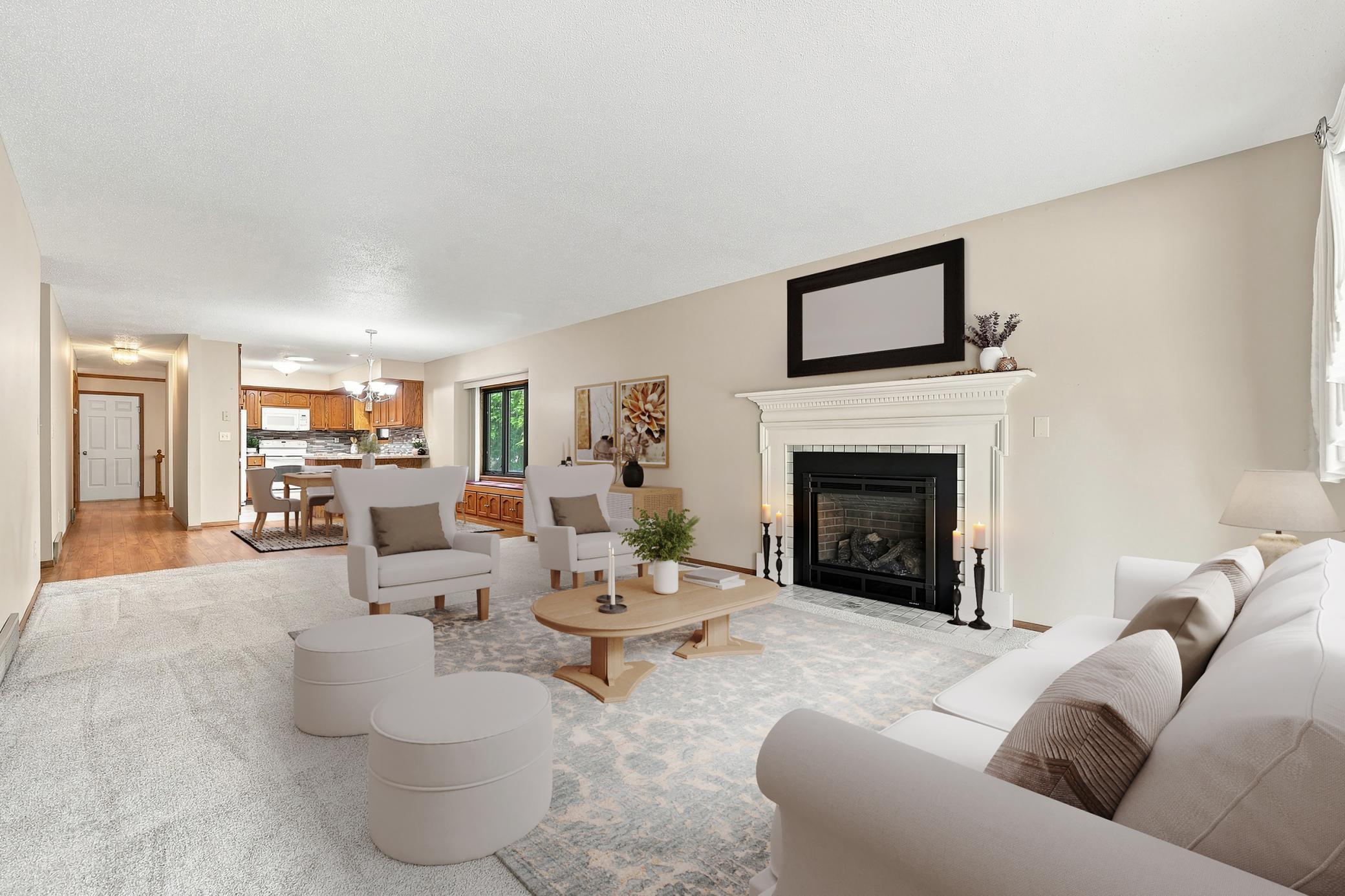 Living Room - Virtual Staging