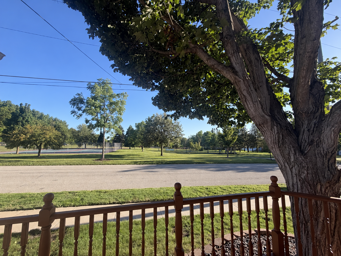 View from front deck - Quarry Hill