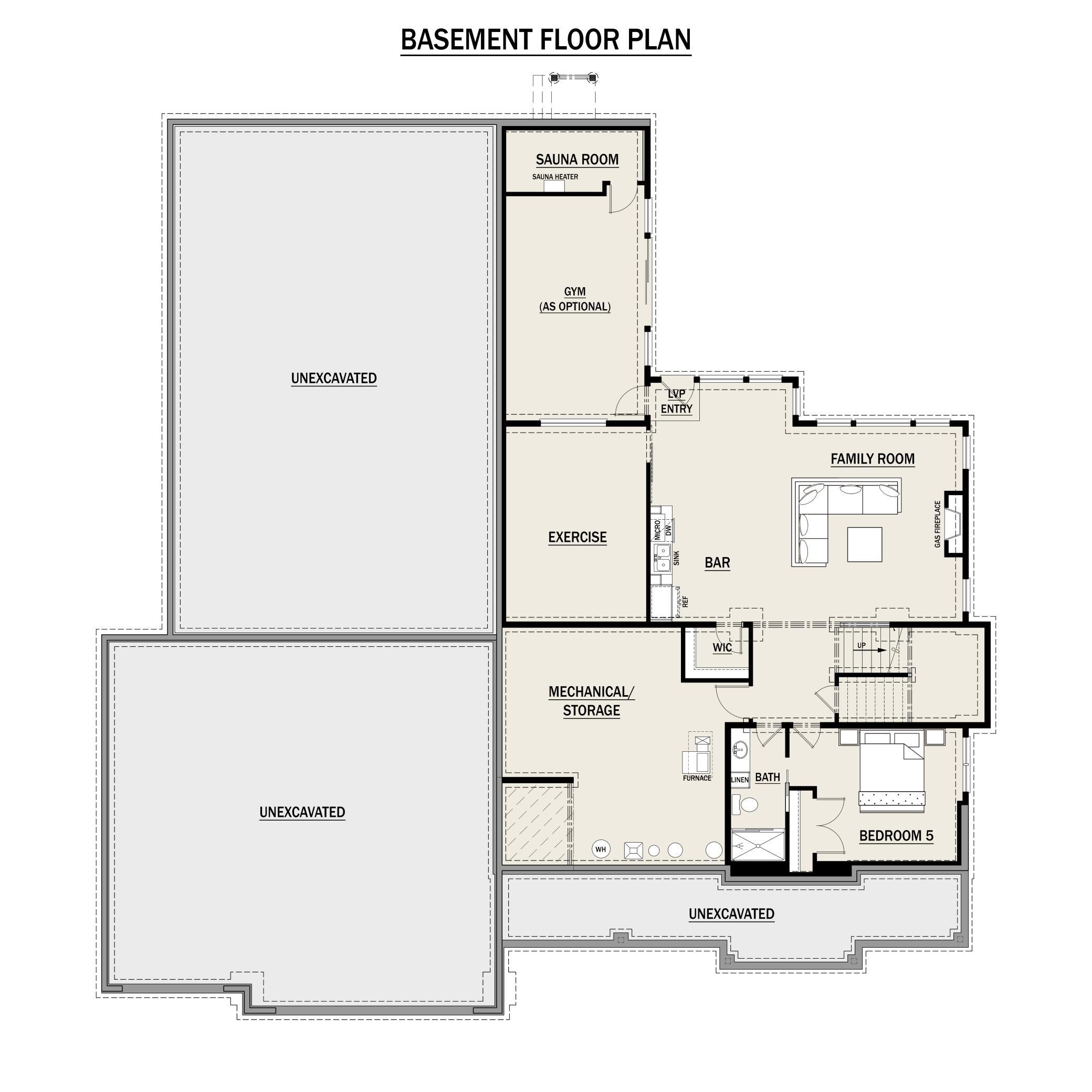 Genesis Basement Floor Plan