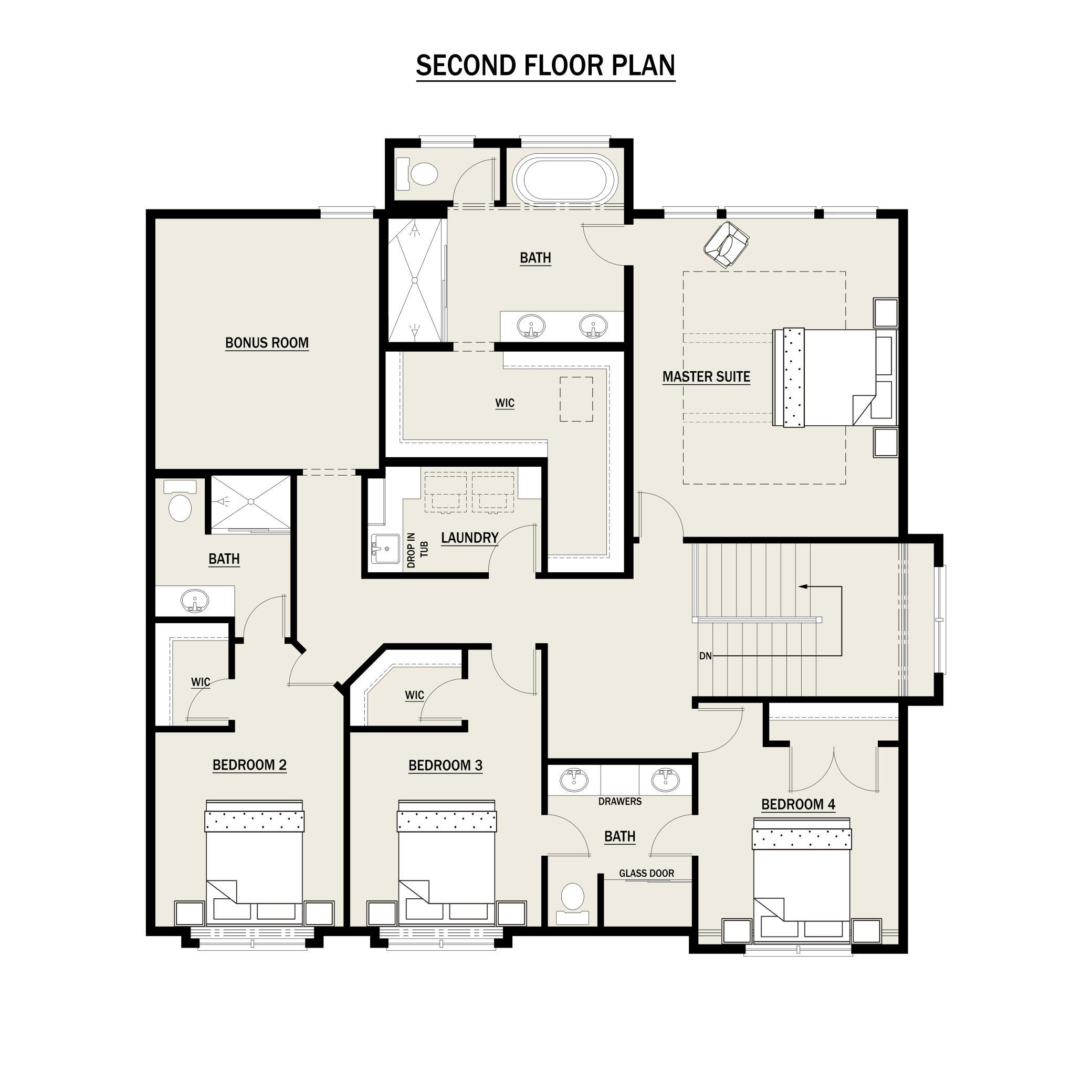 Genesis Second Floor Plan