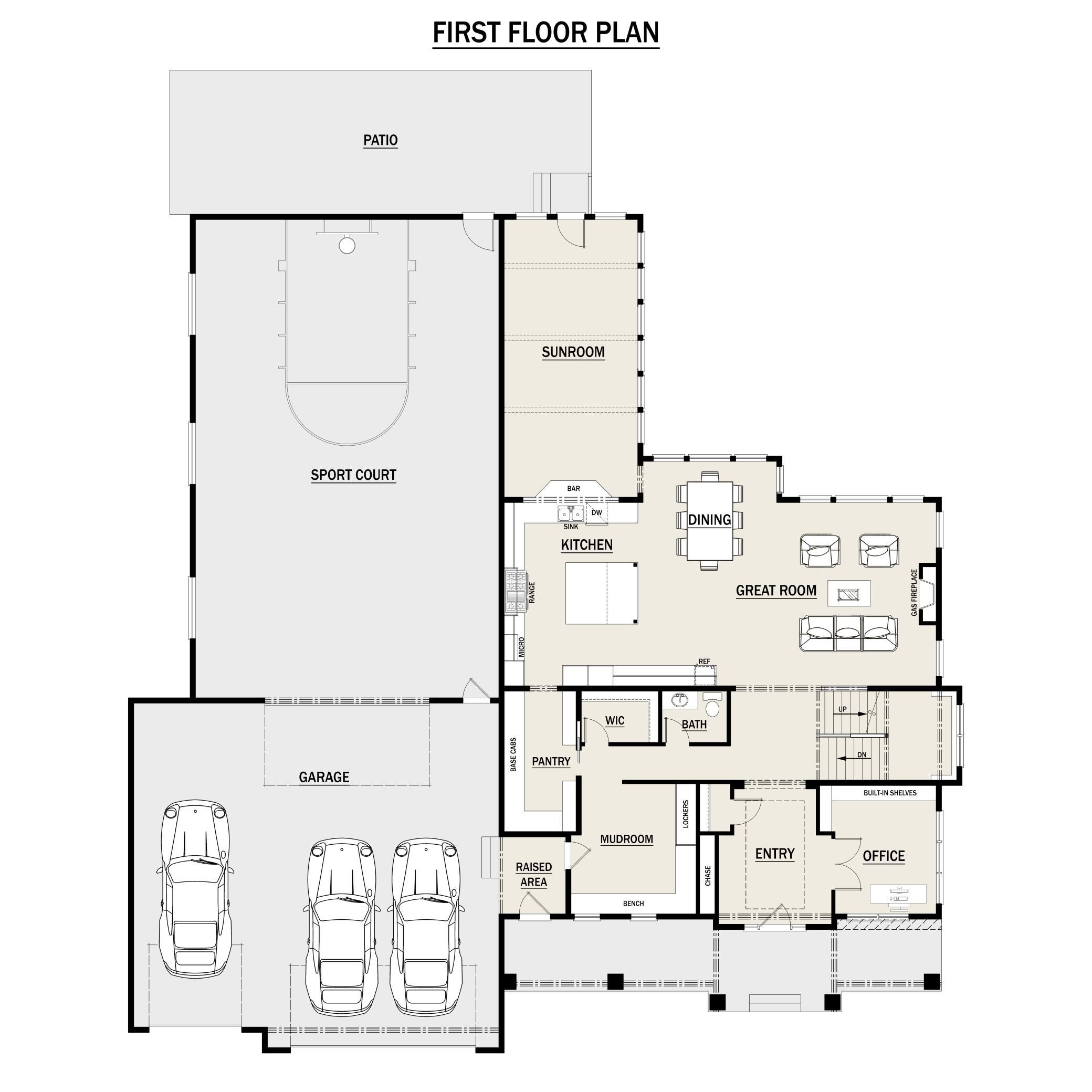 Genesis First Floor Plan