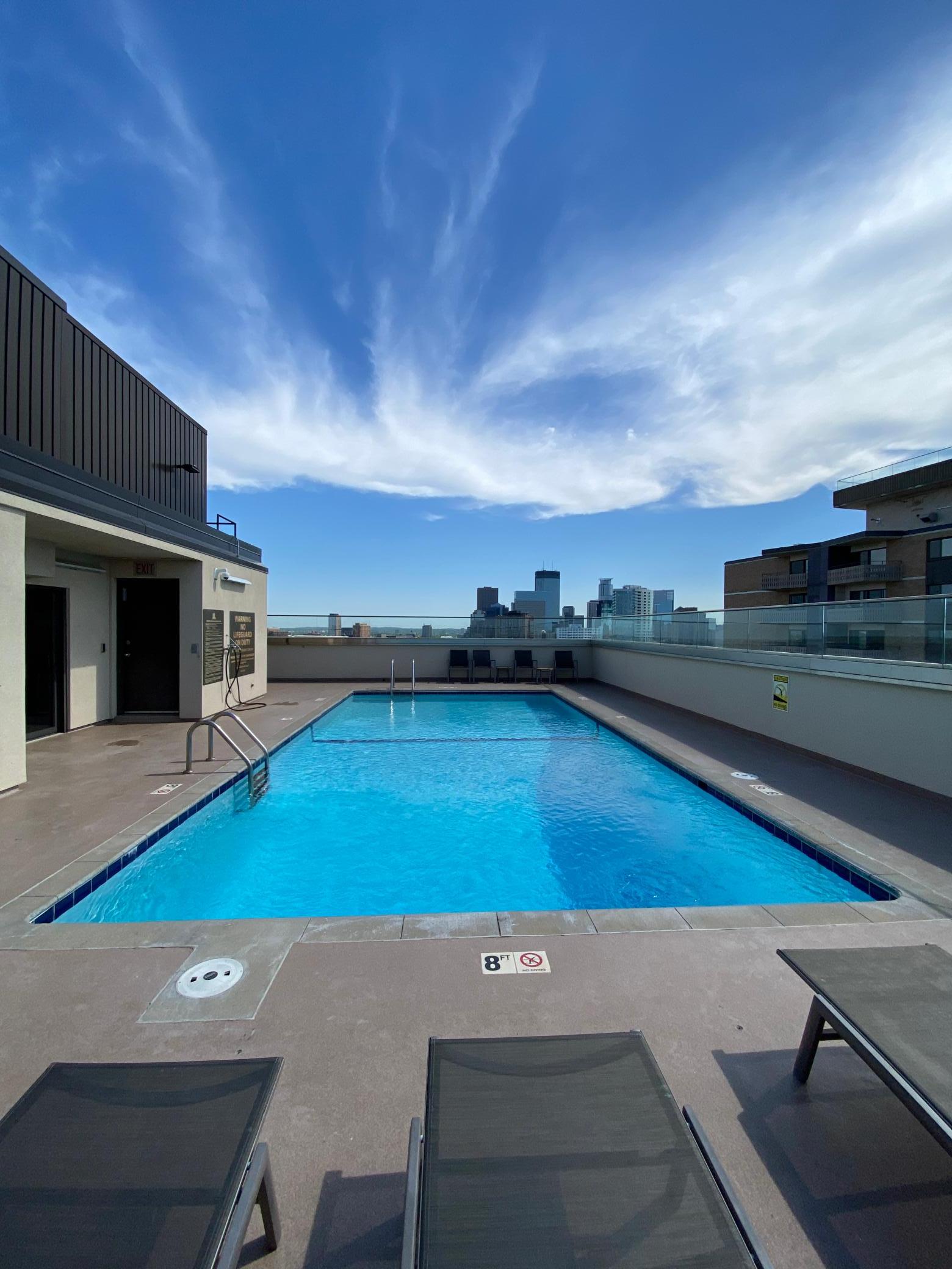 Heated pool!