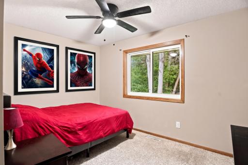 Large 3rd bedroom on the upper level. (Virtually staged)