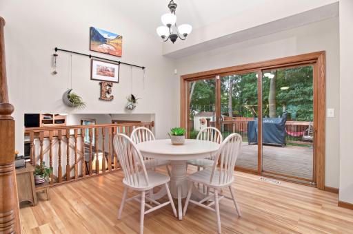 Another fabulous dining option. (Virtually staged)