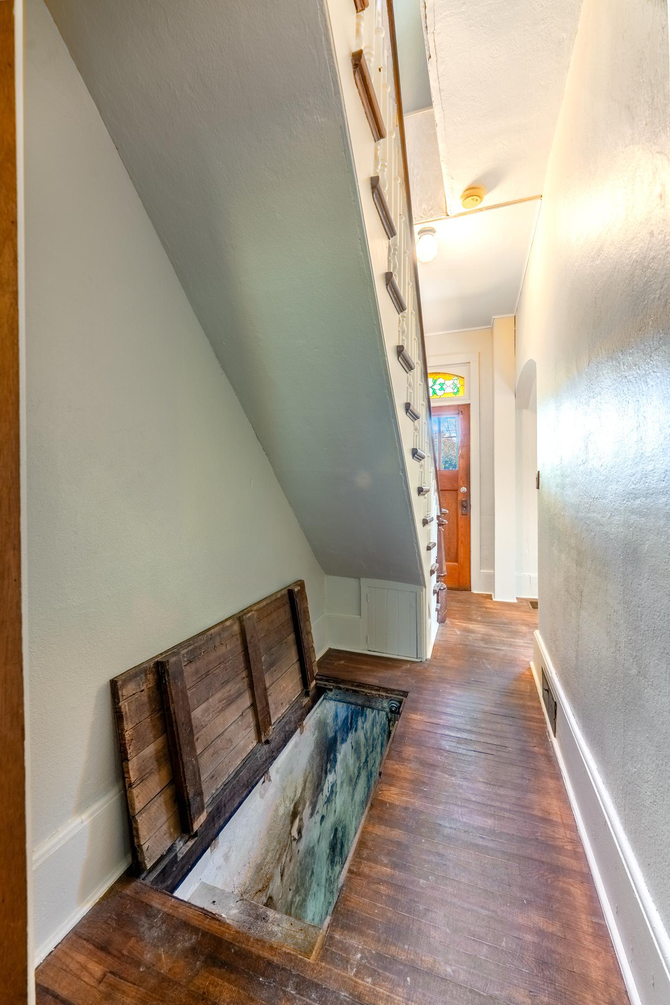 Door to basement