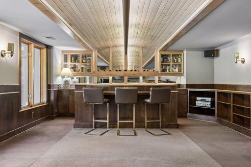 well appointed marble top bar, creating a truly unique setting