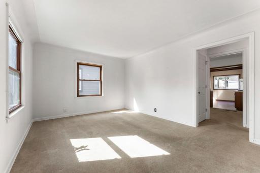 You will love the easy flow to the dining room and kitchen areas.