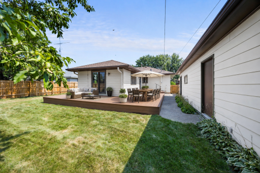 There are thoughtful details everywhere you look, from the well-kept roof and durable Hardy siding to the Anderson windows and maintenance-free gutters with custom gutter guards.
(Virtually staged image)