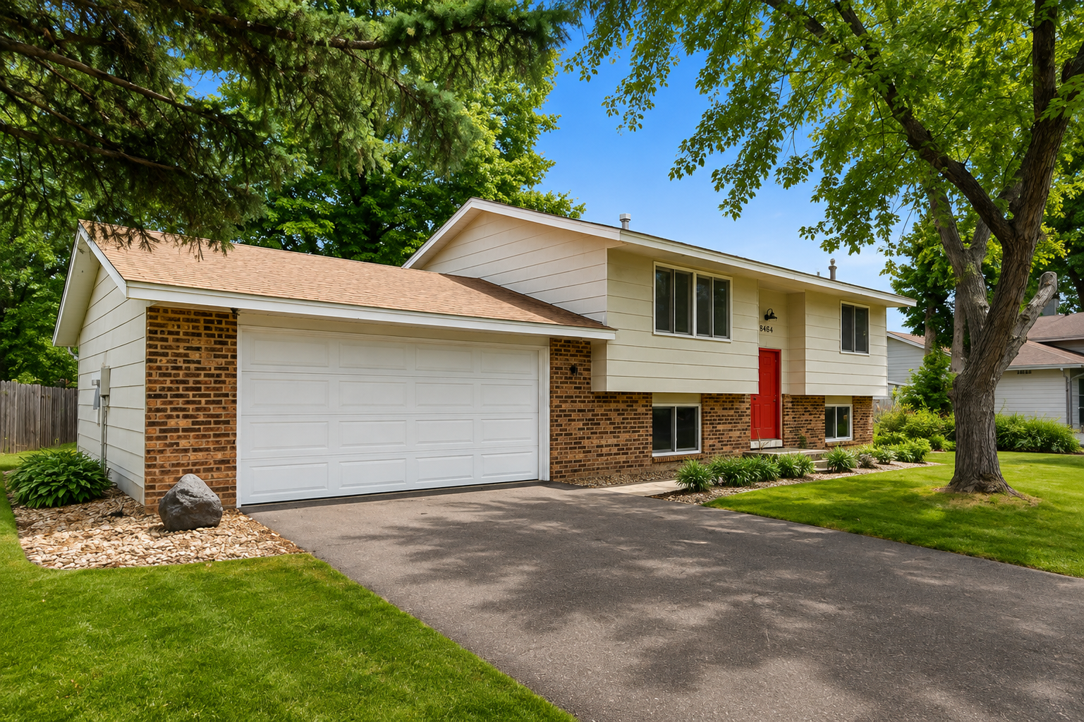 This split level home features 4 bed/2 bath!