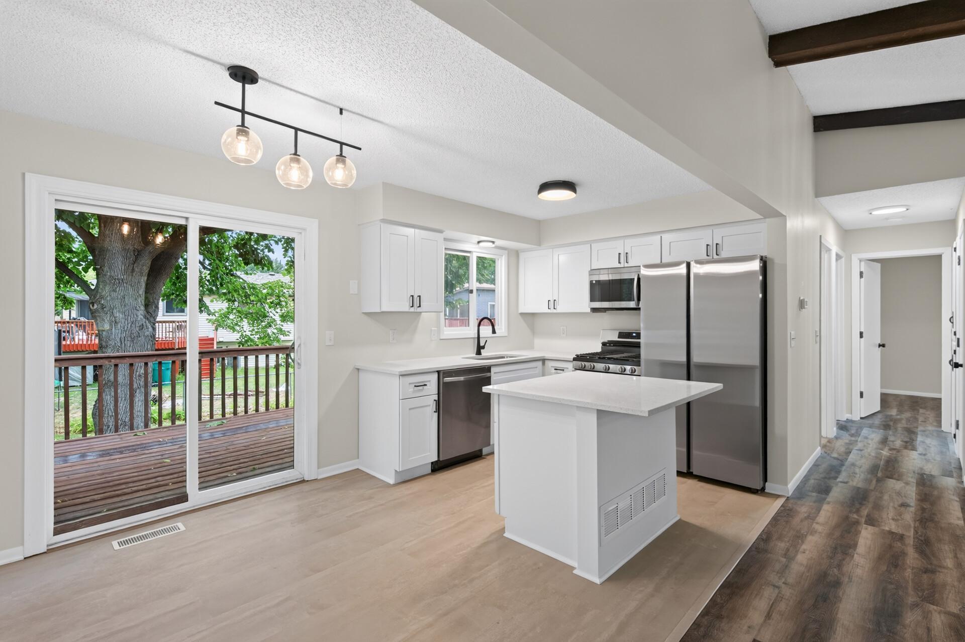 Stainless steel appliances!
