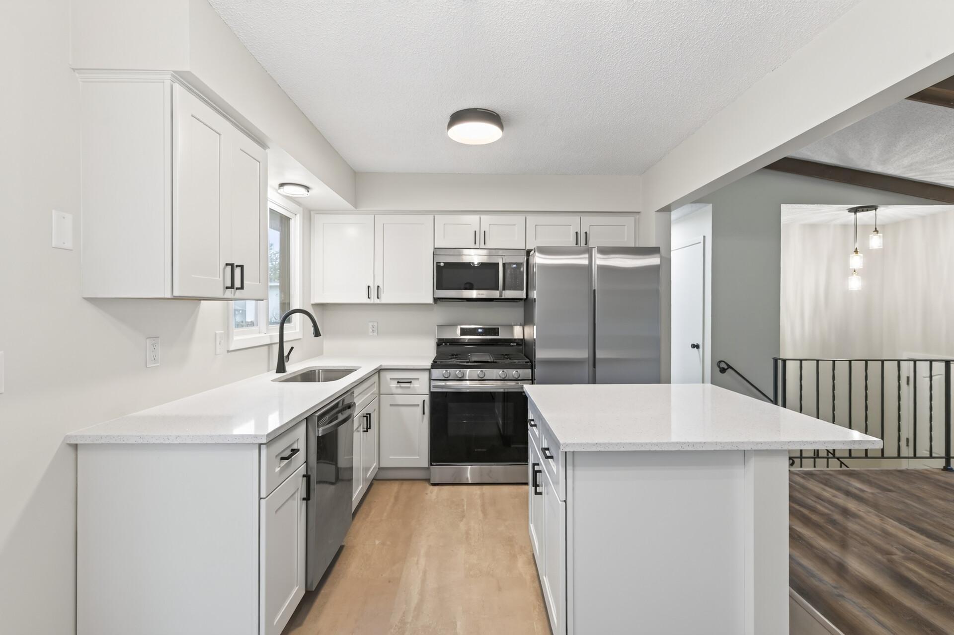 Very open upper level concept!