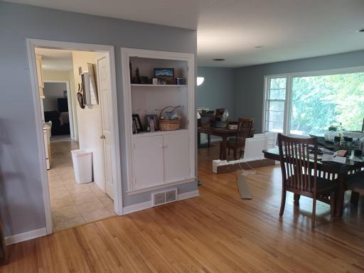 Incredible opportunity to open up the kitchen to both Living room and Dining room. Huge picture windows bring in lots of natural light along with views of the golf course.