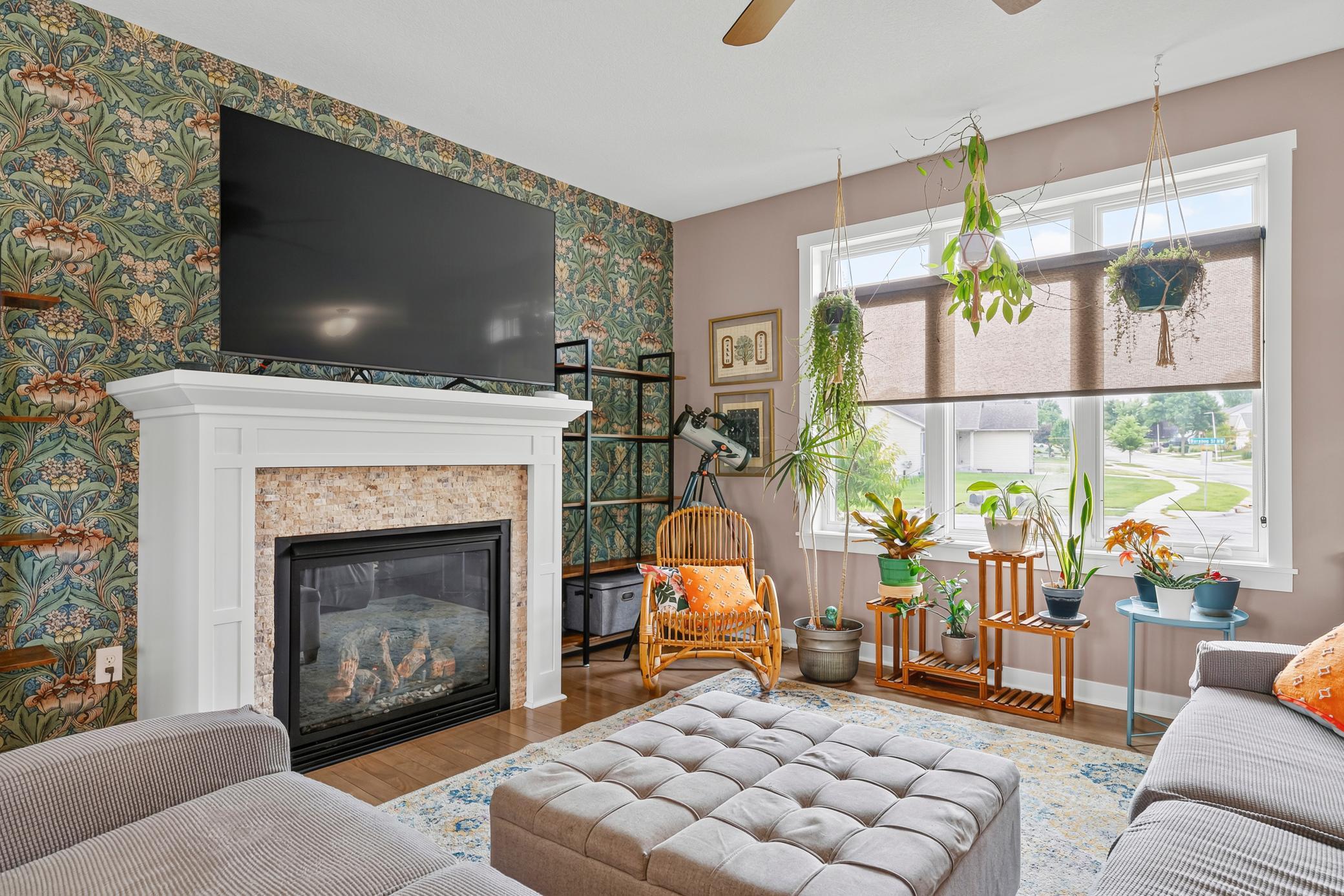 Main Floor Fireplace