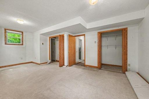 Huge lower level bedroom
