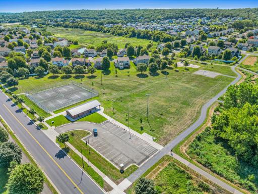 Riverside Field residents also enjoy nearby walking trails, wetlands, parks, tennis courts, an outdoor community pool that is only a few blocks away!
