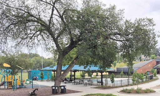 Playground & Pool Area