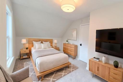 Upper Bedroom - Virtually Staged