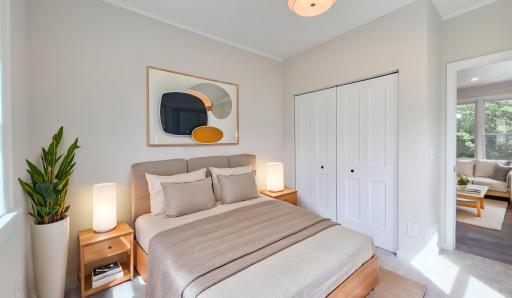 Main Floor Bedroom - Virtually Staged