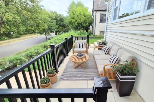 Front Patio - Virtually Staged