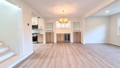 Beautiful Vinyl Plank Flooring in main living area