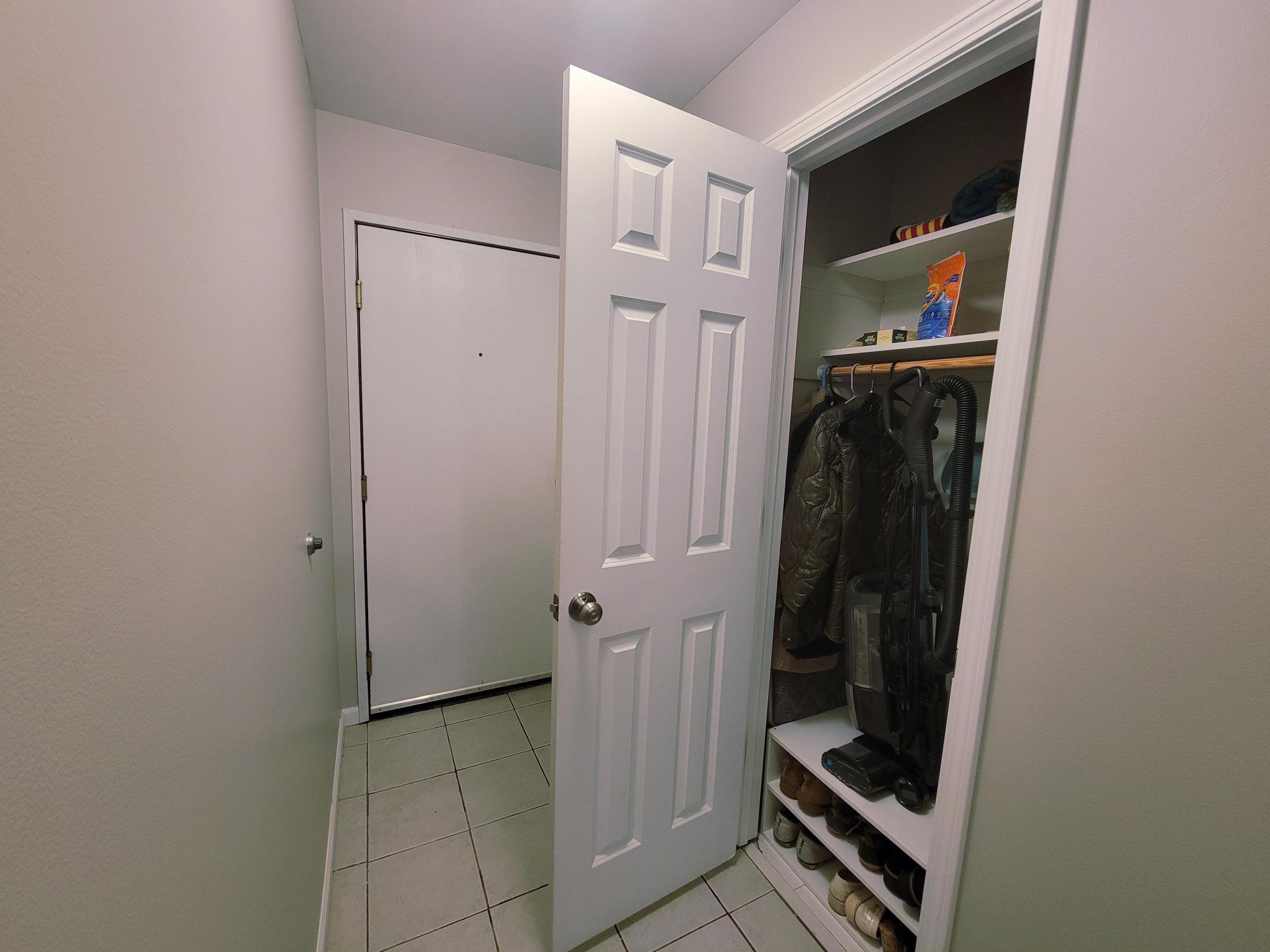 Unit Front Closet