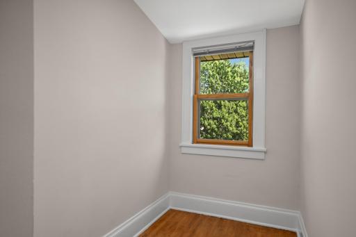 Additional space in the large primary bedroom