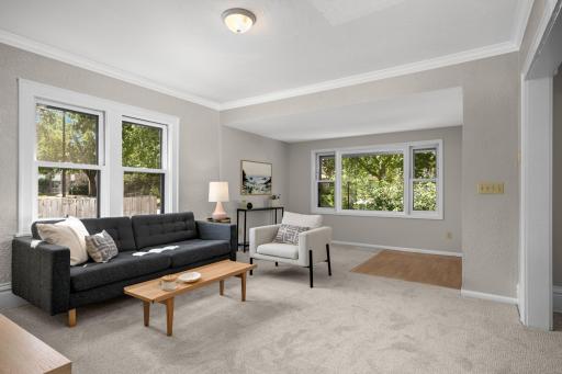 This home features an excellent layout, including a spacious living room
