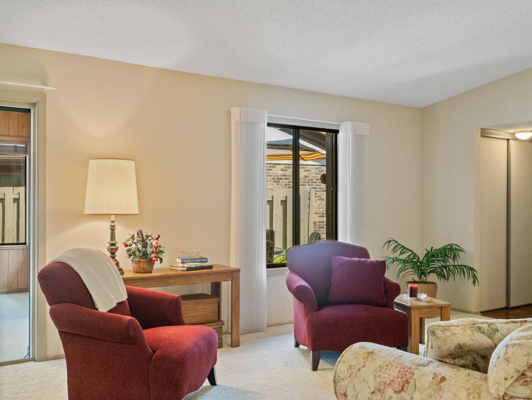 Anothe angle of the living room.