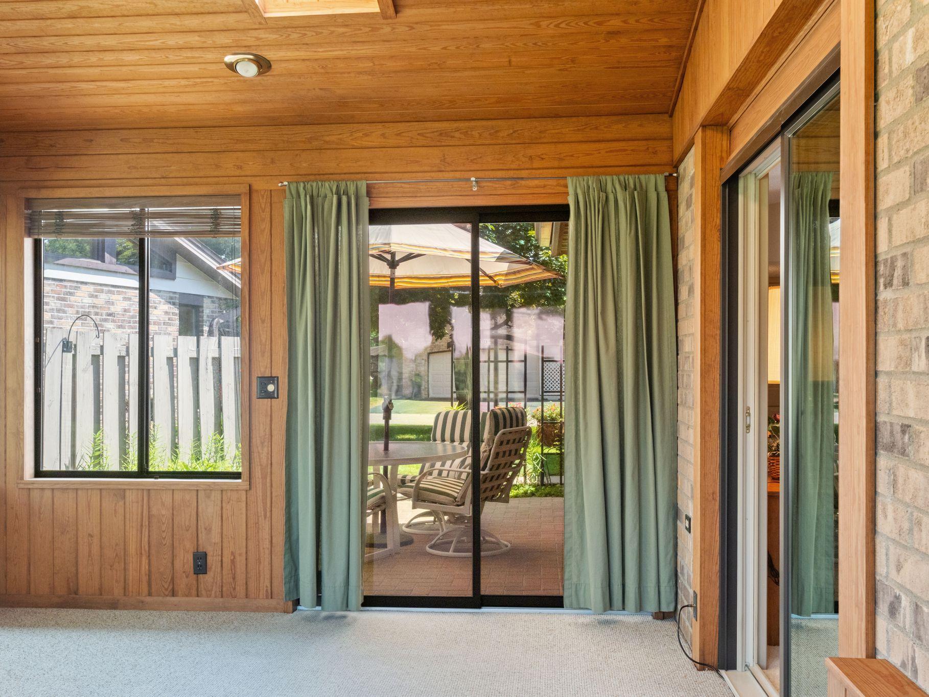 Imagine starting the morning in the 3-season porch which extends the living space.