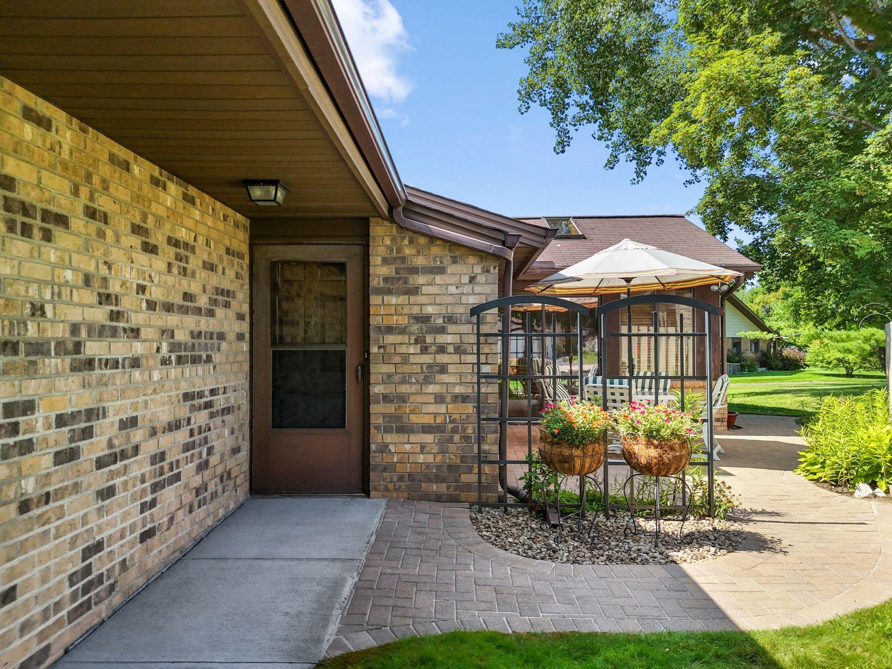 1025 Xene Lane front entrance is welcoming you home.