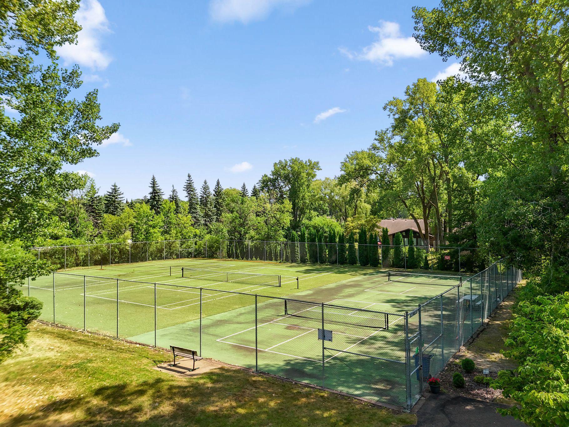 Enjoyed the pool? Maybe tomorrow enjoy some tennis or pickleball!