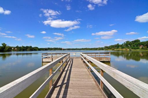 Como Lake is just blocks from the home!