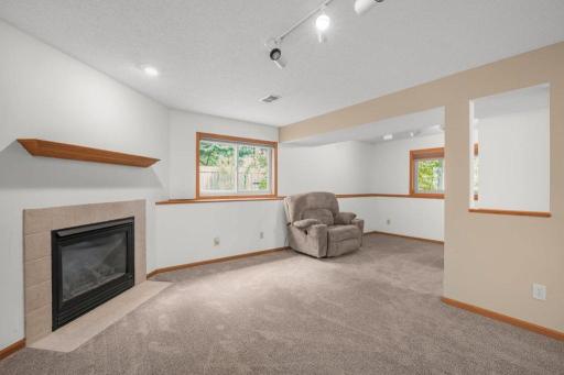Huge and spacious with a gas fireplace!