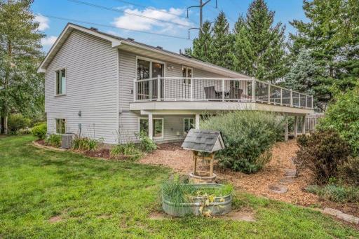Another view of the deck and back of the home.