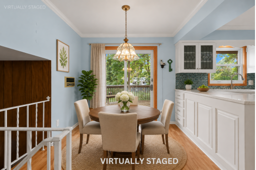 Eat In Kitchen VIRTUALLY STAGED